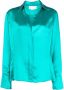 Genny Blouse verfraaid met studs Blauw - Thumbnail 1