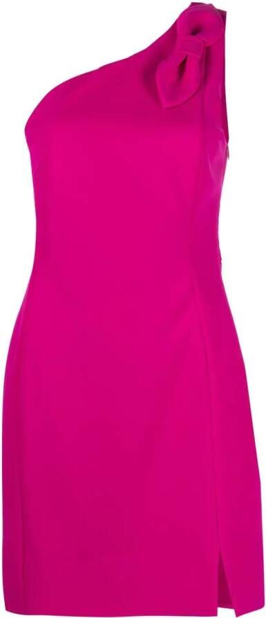 Genny Mini-jurk verfraaid met strik Roze