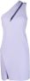 Genny Mini-jurk verfraaid met pailletten Paars - Thumbnail 1
