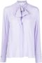 Genny Verfraaide blouse Paars - Thumbnail 1