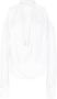 Genny Uitgesneden blouse Wit - Thumbnail 1