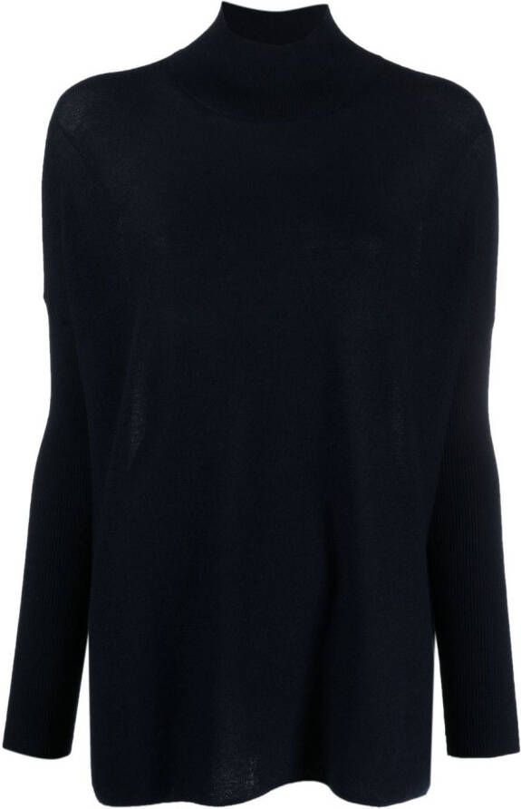 Gentry Portofino Kasjmier trui Blauw