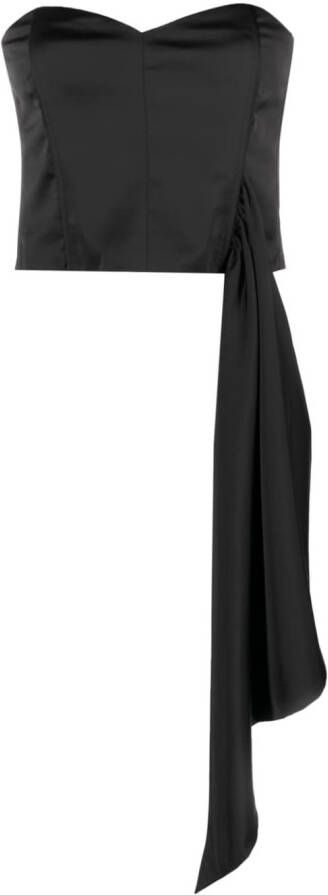 Gestuz Cropped top Zwart