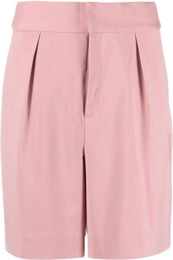 Gestuz High waist shorts Roze