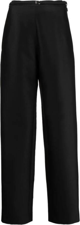 GIA STUDIOS Straight broek Zwart