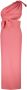 Giambattista Valli Asymmetrische jurk Roze - Thumbnail 1