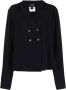 Giambattista Valli Blazer met dubbele rij knopen Zwart - Thumbnail 1