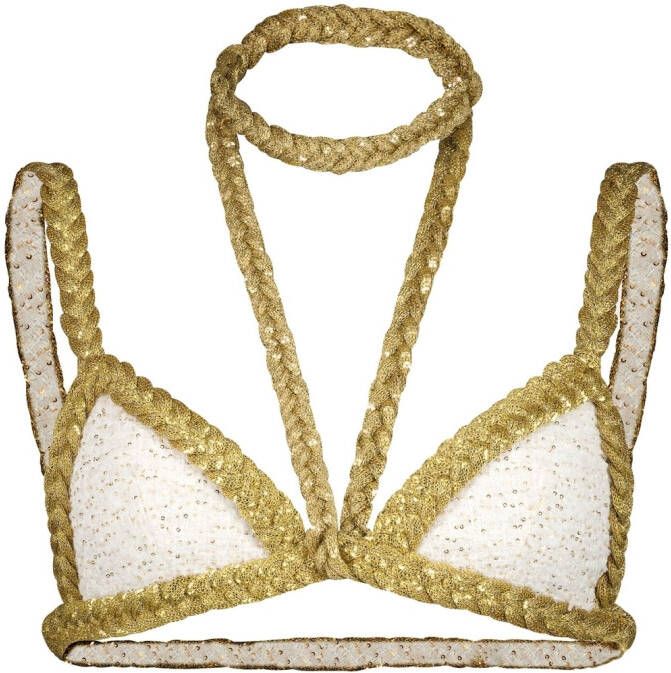 Giambattista Valli Cropped top Wit