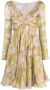 Giambattista Valli Jurk met bloemenprint Groen - Thumbnail 1