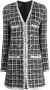 Giambattista Valli Mini-jurk met lange mouwen Zwart - Thumbnail 1