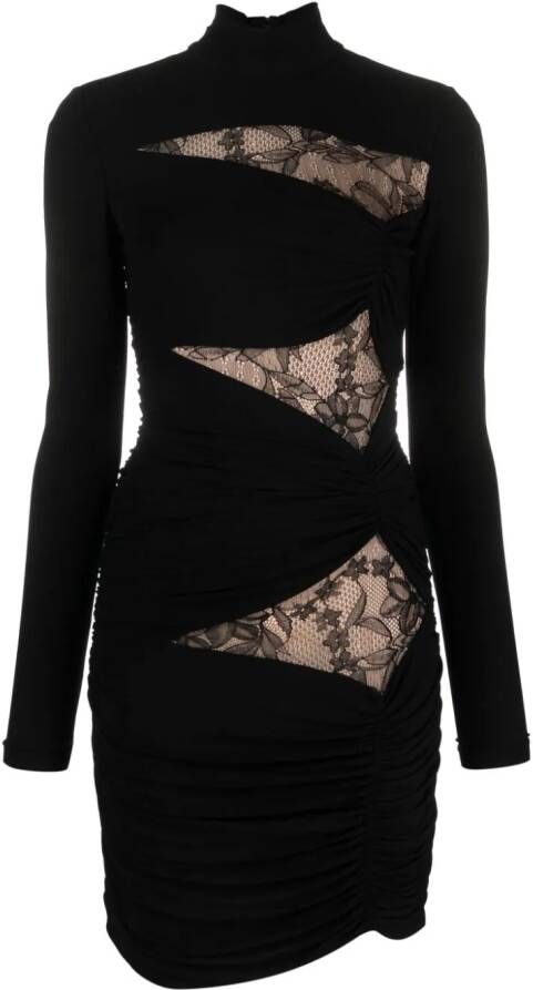 Giambattista Valli Mini-jurk met cut-out Zwart