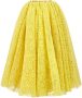 Giambattista Valli Rok met geborduurd kant Geel - Thumbnail 1