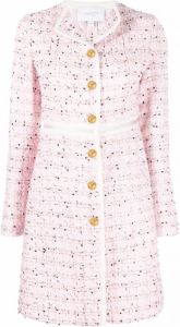 Giambattista Valli Tweed mantel Roze