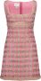 Giambattista Valli Tweed mini-jurk Roze - Thumbnail 1