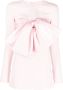 Giambattista Valli Zijden mini-jurk Roze - Thumbnail 1