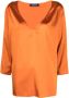 Gianluca Capannolo Zijden blouse Oranje - Thumbnail 1