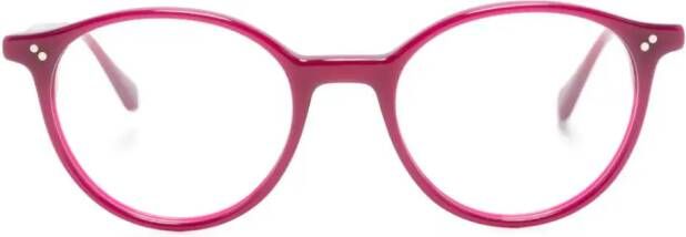 GIGI STUDIOS Brooks zonnebril met rond montuur Roze