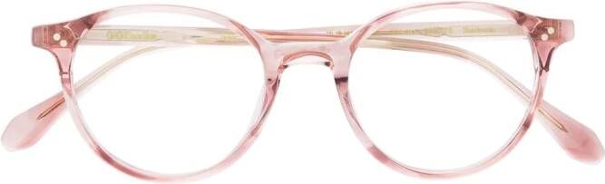 GIGI STUDIOS Zonnebril met rond montuur Roze