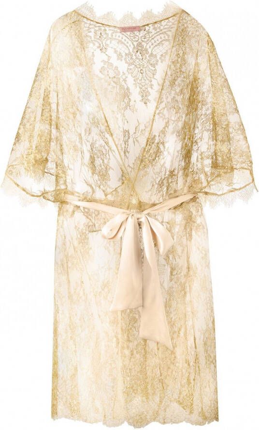 Gilda & Pearl Harlow kimonojurk Geel