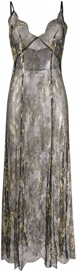 Gilda & Pearl Maxi-onderjurk Zwart