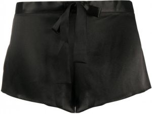 Gilda & Pearl Zijden shorts Zwart