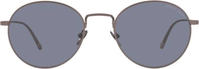 Giorgio Armani AR6125 zonnebril met rond montuur Metallic