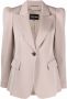 Giorgio Armani Blazer met gewatteerde schouders Beige - Thumbnail 1