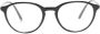 Giorgio Armani Bril met rond montuur Zwart - Thumbnail 1