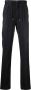 Giorgio Armani Broek met trekkoordtaille Blauw - Thumbnail 1