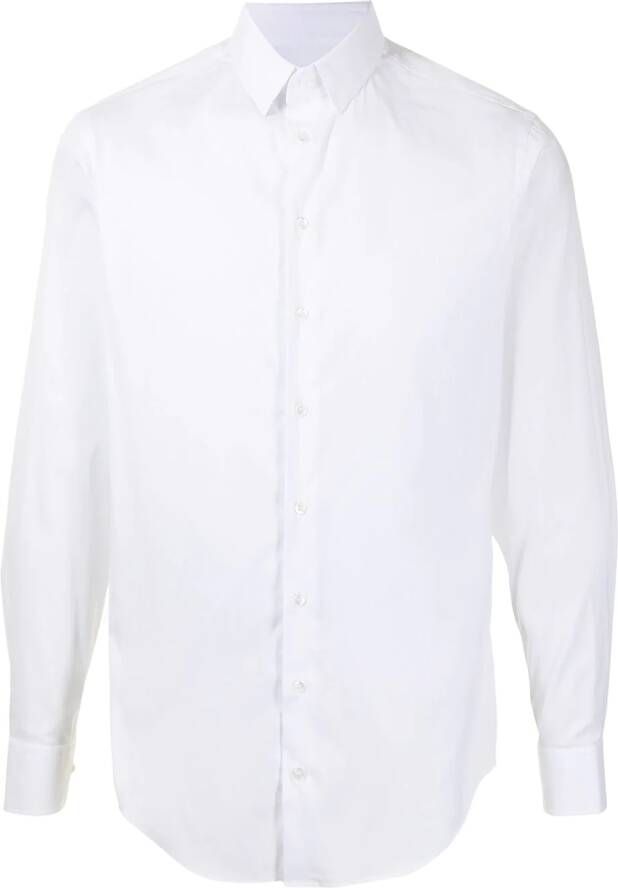 Giorgio Armani Button-up overhemd Wit