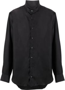 Giorgio Armani Button-up overhemd Zwart
