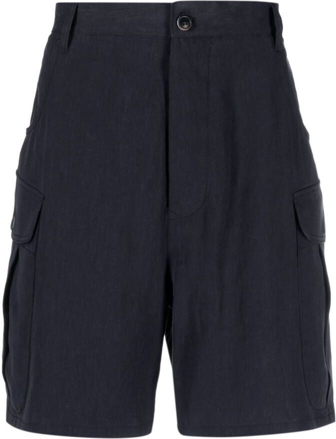 Giorgio Armani Cargo shorts Blauw