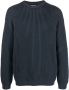 Giorgio Armani Grofgebreide trui Blauw - Thumbnail 1
