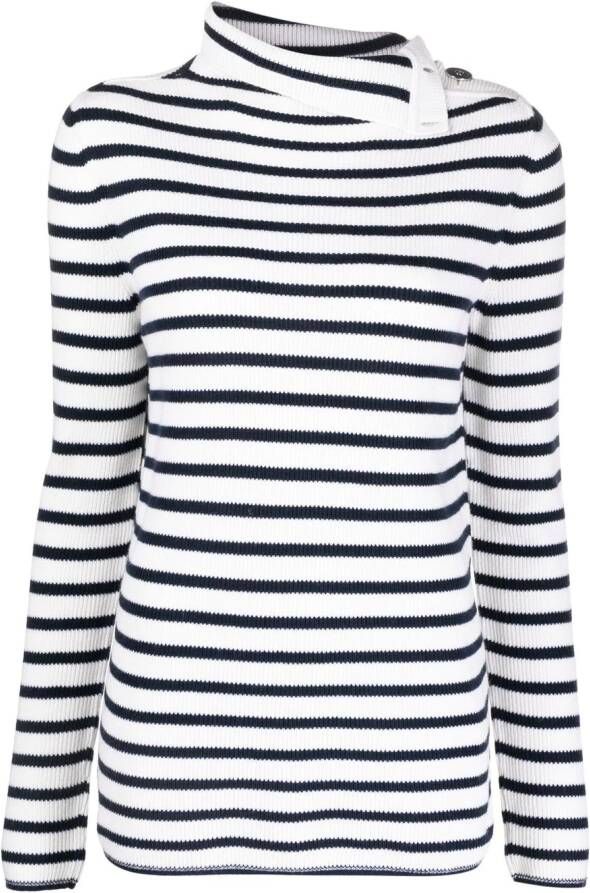 Giorgio Armani Gestreepte tanktop Wit