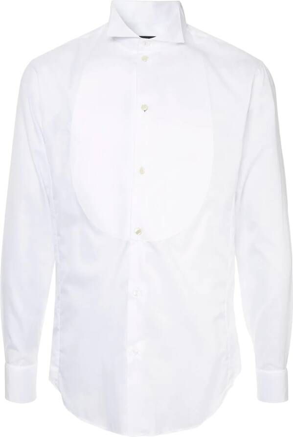 Giorgio Armani Klassiek overhemd Wit