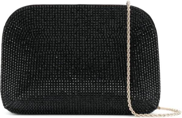 Giorgio Armani La Prima clutch verfraaid met stras Zwart
