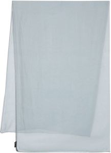 Giorgio Armani lightweight silk scarf Blauw
