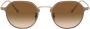 Giorgio Armani Zonnebril met rond montuur Metallic - Thumbnail 1