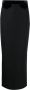 Giorgio Armani Maxi-rok met fluwelen afwerking Blauw - Thumbnail 1