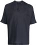 Giorgio Armani Overhemd met korte mouwen Blauw - Thumbnail 1