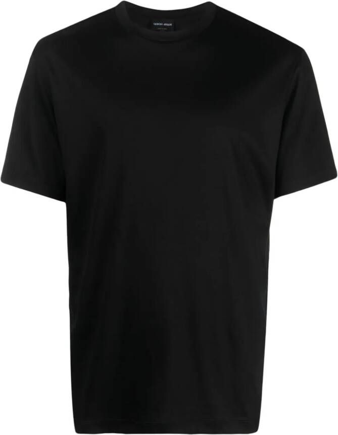 Giorgio Armani Effen T-shirt Zwart