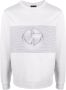 Giorgio Armani Sweater met logoprint Grijs - Thumbnail 1