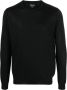 Giorgio Armani Sweater met ronde hals Zwart - Thumbnail 1