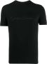 Giorgio Armani T-shirt met merkprint Zwart - Thumbnail 1