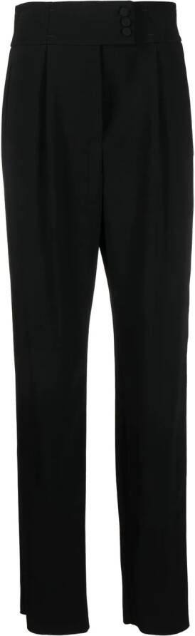 Giorgio Armani Slim-fit pantalon Zwart