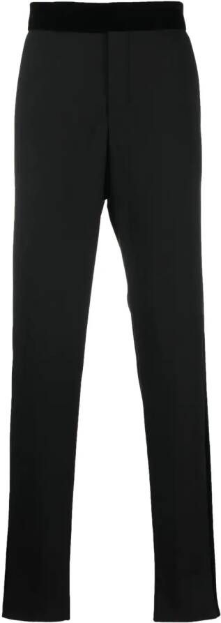 Giorgio Armani Straight broek Zwart