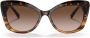 Giorgio Armani Zonnebril met cat-eye montuur Bruin - Thumbnail 1
