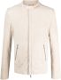 Giorgio Brato Leren jack Beige - Thumbnail 1