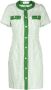 Giuliva Heritage Gestreepte jurk Groen - Thumbnail 1