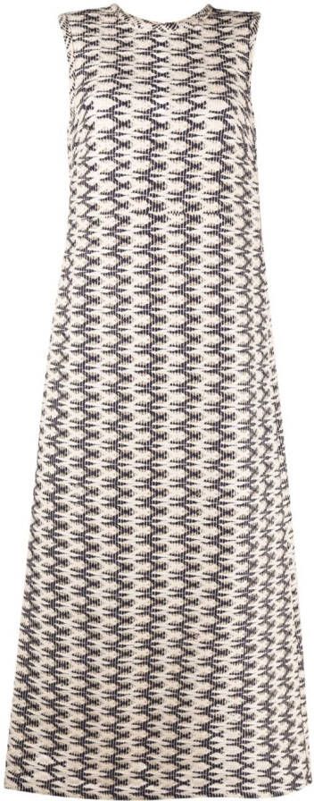 Giuliva Heritage Jurk met grafische print Blauw